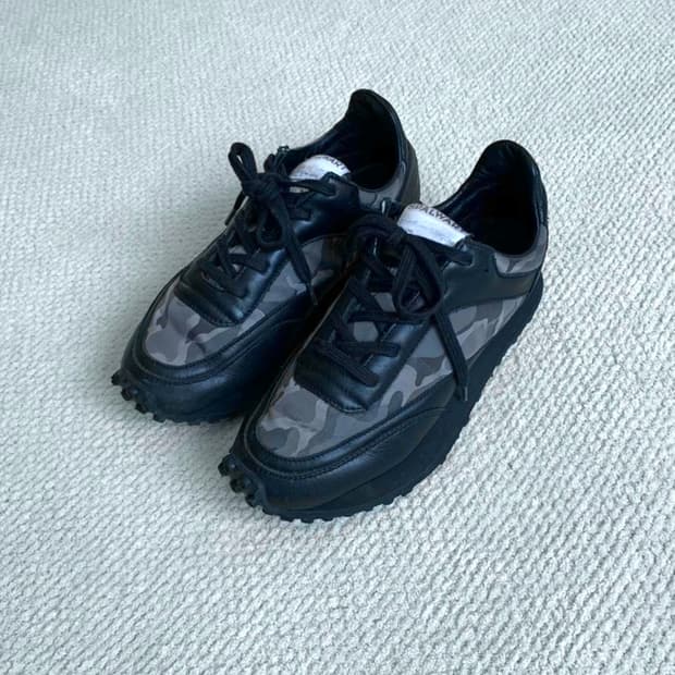 꼼데가르송 x spalwart 카모 스니커즈