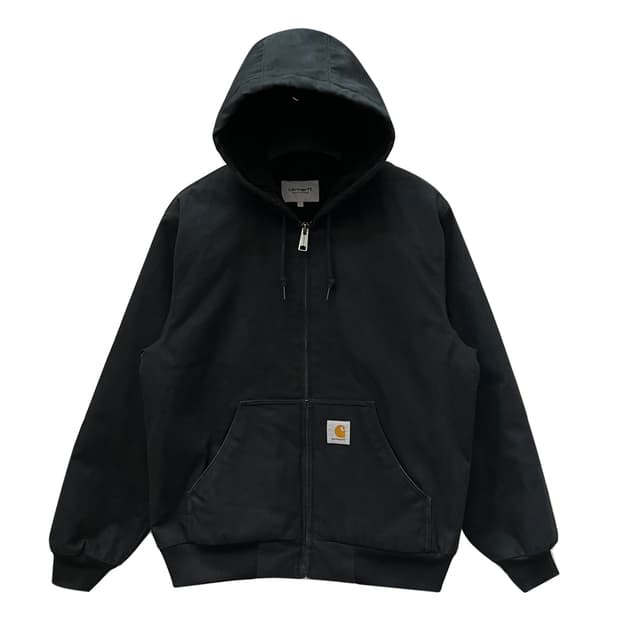 칼하트 WIP 블랙 액티브 자켓 L