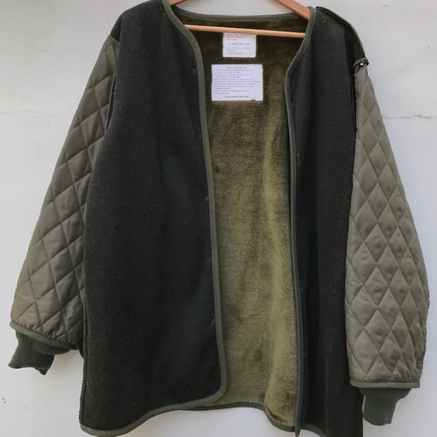 Vintage reversible shell parka