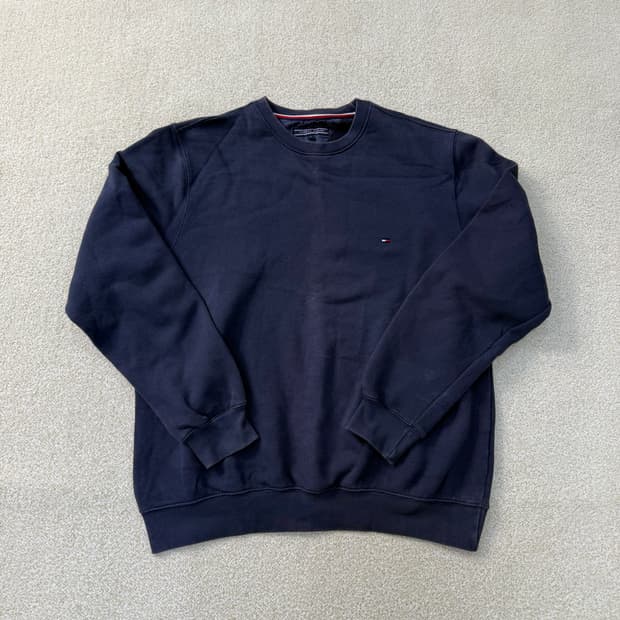 L 타미힐피거 기모 맨투맨 0202T1