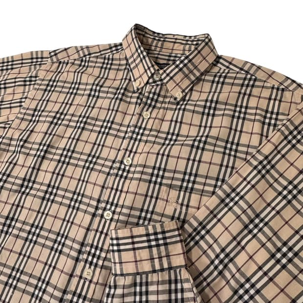 버버리 노바 체크 셔츠