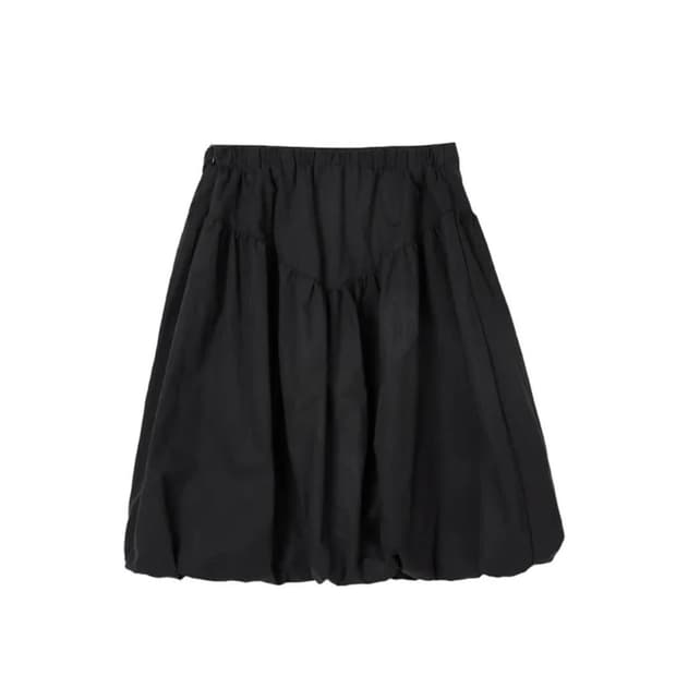 미디 벌룬 스커트