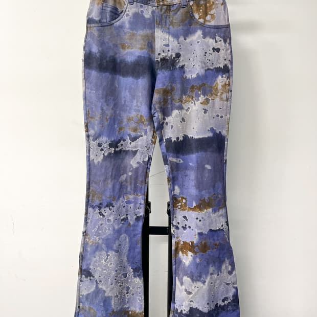 Ariono 다잉 부츠컷 팬츠