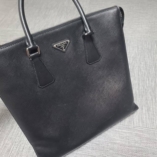 프라다 사피아노 토트백 서류가방 브리프케이스