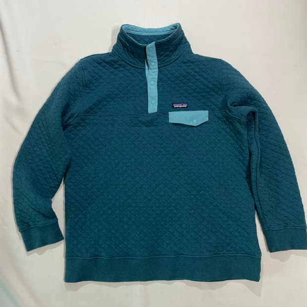 파타고니아 퀼티드 신칠라 스냅티 풀오버