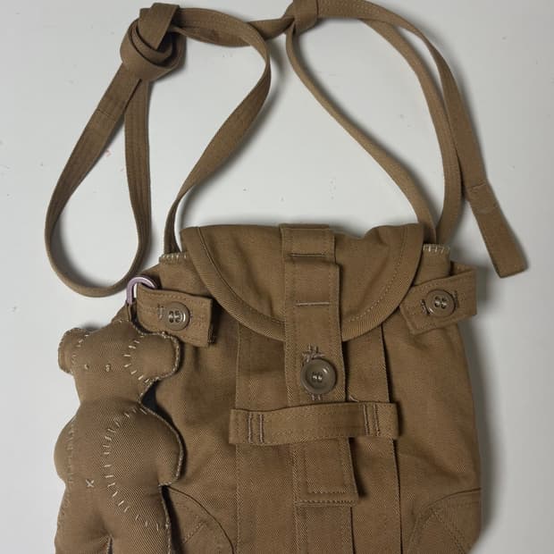 리메이크 곰돌이 크로스백