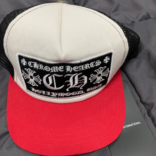 크롬하츠 ch 할리우드 메쉬 트러커 캡 모자