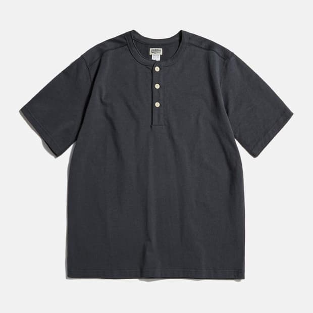 XL 브론슨 워크웨어 아메카지 헨리넥 반팔티