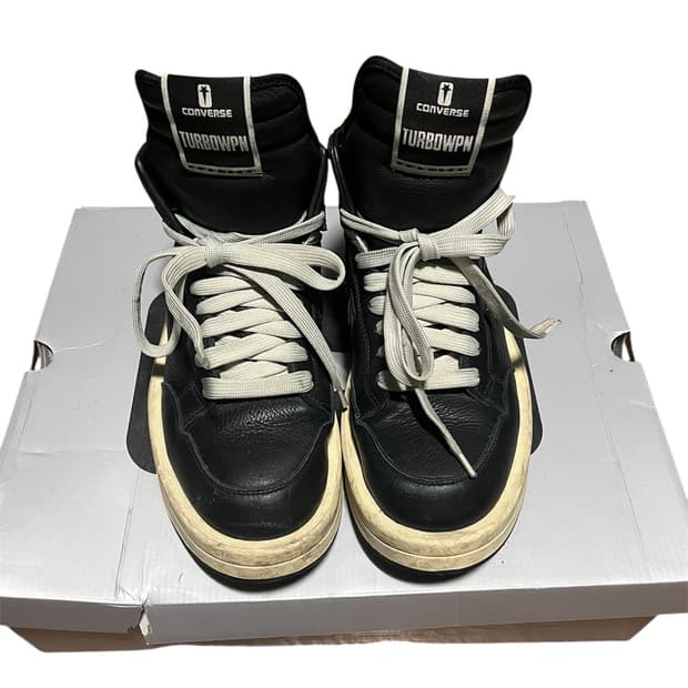 [285] 릭오웬스 터보웨폰 블랙 크림