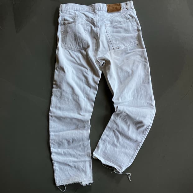 폴로랄프로렌 화이트 데님 팬츠 32x32