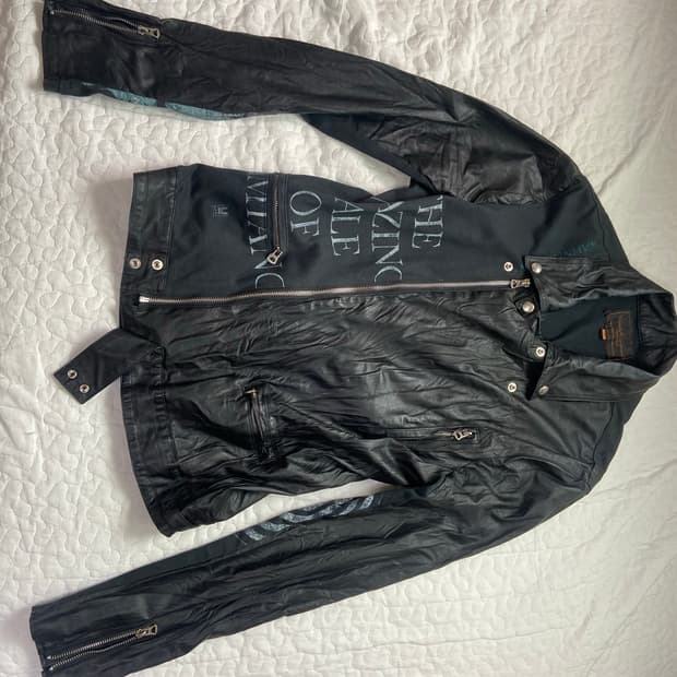 Undercover Klaus 06ss cowhide jacket
