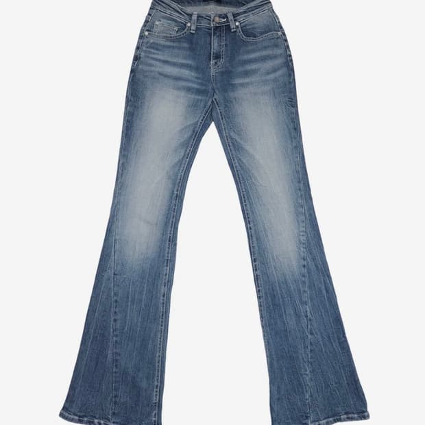 시너진 캣워싱데님팬츠 라이트블루 