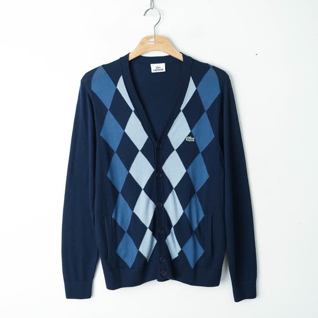 100/라코스테 울 가디건