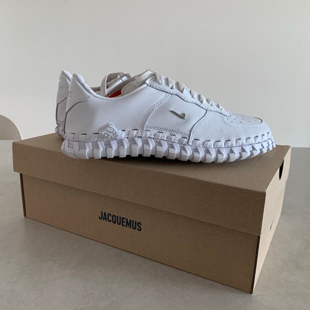 나이키 x 자크뮈스 J 포스 1 로우 LX SP 화이트 240 새상품