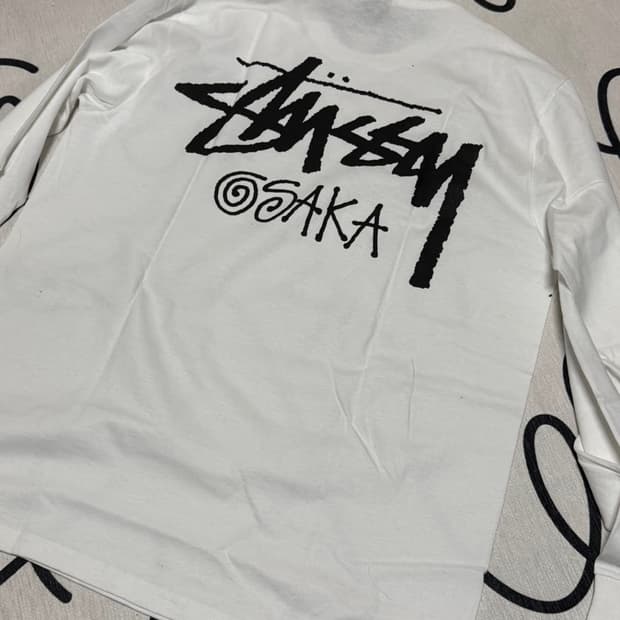 M) 스투시 오사카 롱슬리브 티셔츠