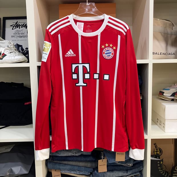 17-18 아디다스 바이에른 뮌헨 레반도프스키 홈 유니폼 XL