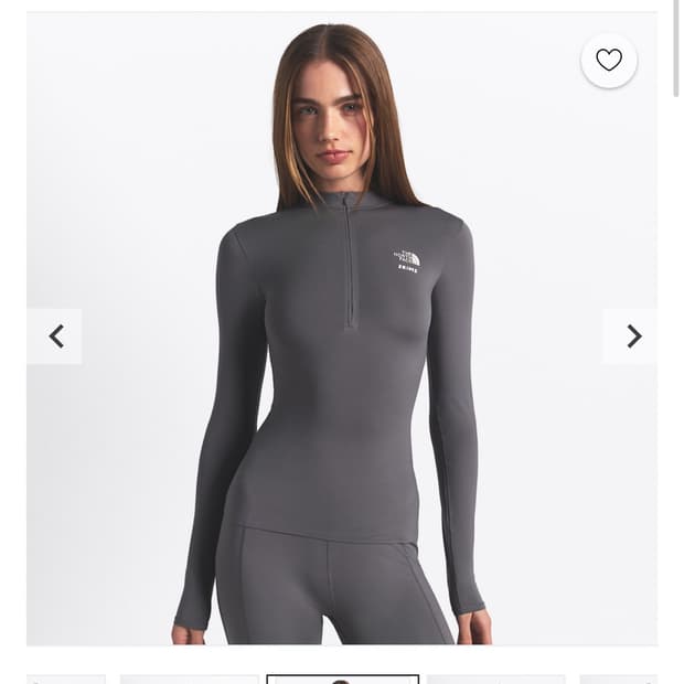 Skims X North Face Lefina 롱슬리브탑 M