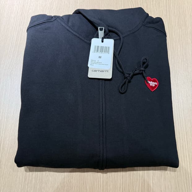 칼하트WIP 하트 투 하트 스웨트 자켓 후드 집업