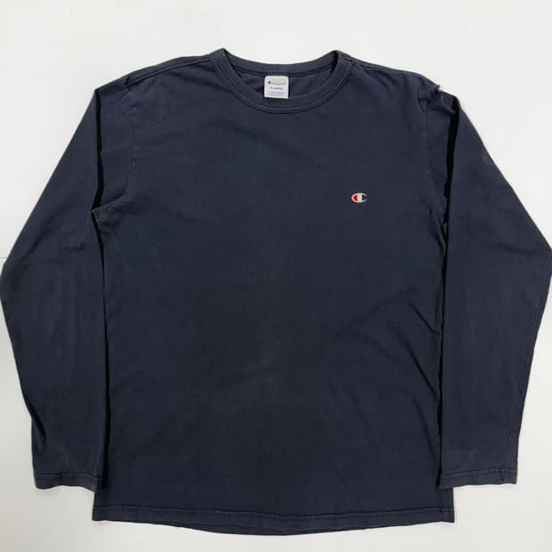 챔피온 블랙 롱슬리브