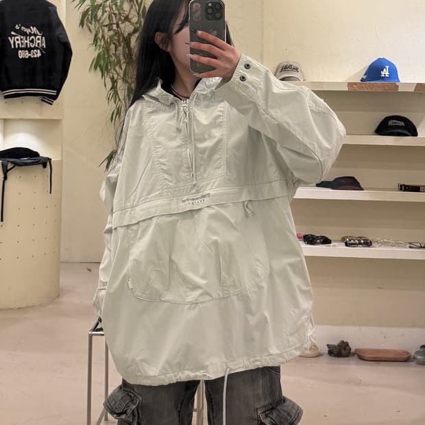 디스이즈네버댓 코튼 아노락 U678