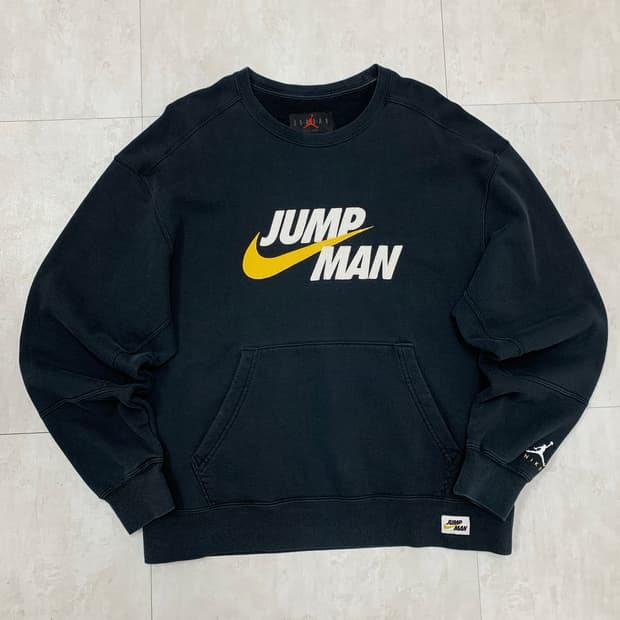 조던 나이키 블랙 맨투맨 #714