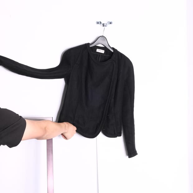 Veronique Leroy Linen Curved Jacket