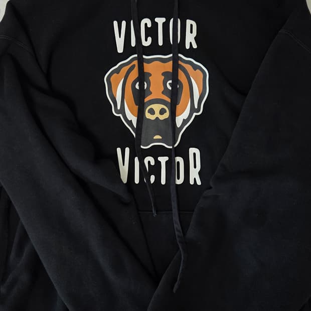 휴먼메이드 빅터빅터 후드티