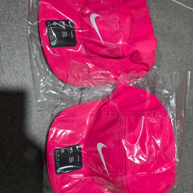 나이키 드라이핏 핑크 M/L 모자