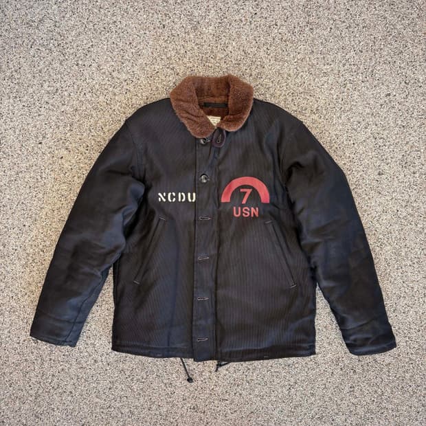 42 프리휠러스 usn deck jacket 덱자켓