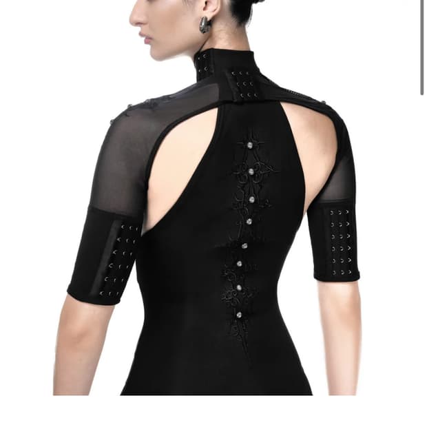 BLACK CAT TATTOO TOP