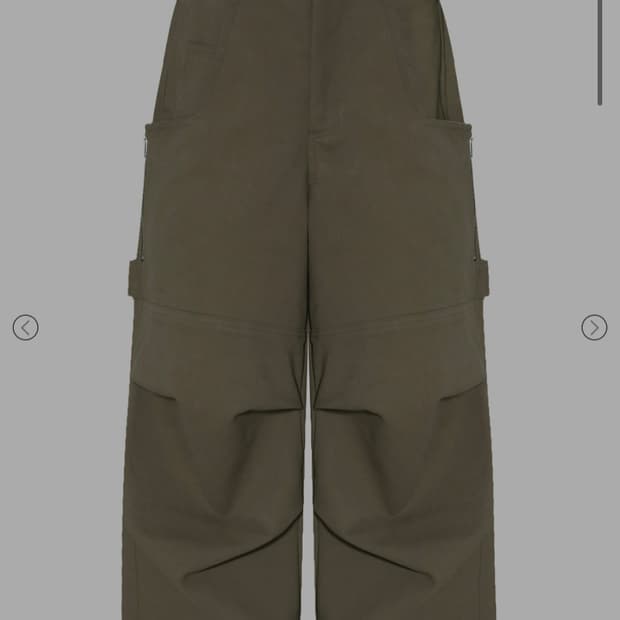 카미엔 그라운드팬츠 몰스킨 올리브 3사이즈