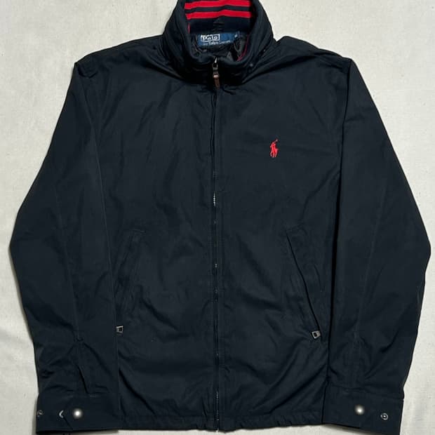 🫶🏻 폴로랄프로렌 블랙 내장후드 바람막이 🫶🏻