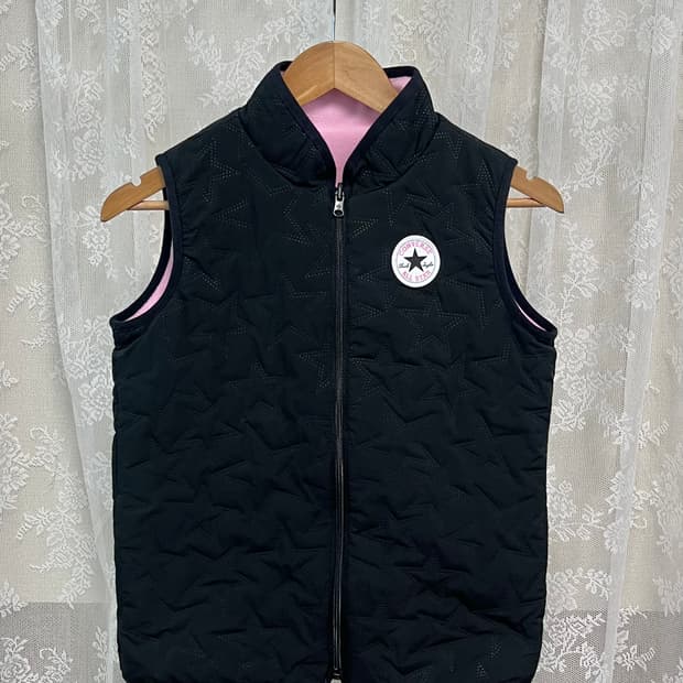 M) 컨버스 리버시블 퀼팅 베스트 조끼