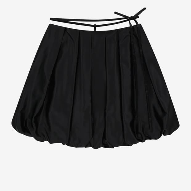 뚜오미오 새틴스커트