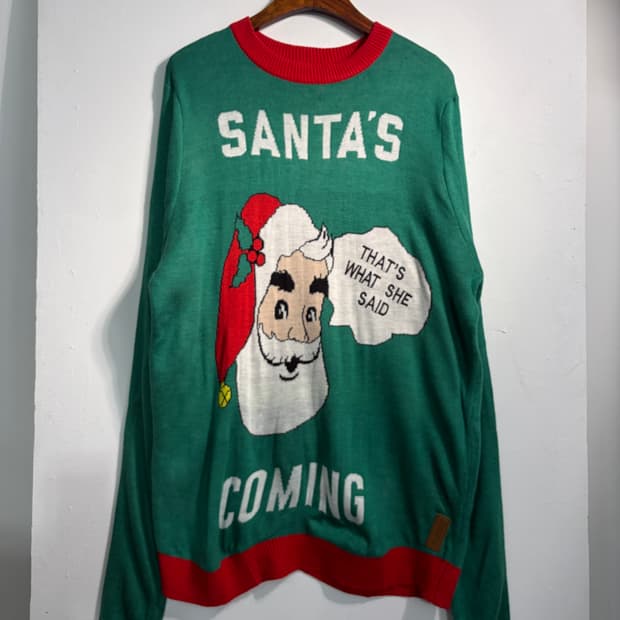 U.S.A. 크리스마스 어글리 니트 L