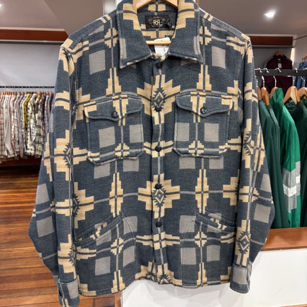 RRL 네이티브 자카드 셔츠 자켓