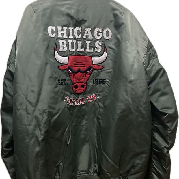 NBA 시카고불스 MA-1 봄버자켓 항공점퍼