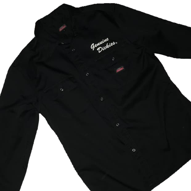 디키즈 블랙 셔츠