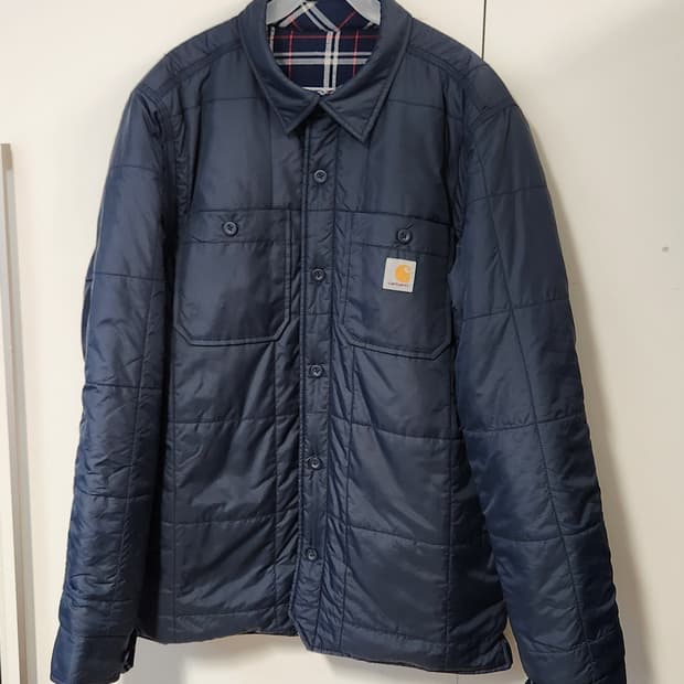 칼하트  퀼팅 양면 셔츠 자켓 M (95)