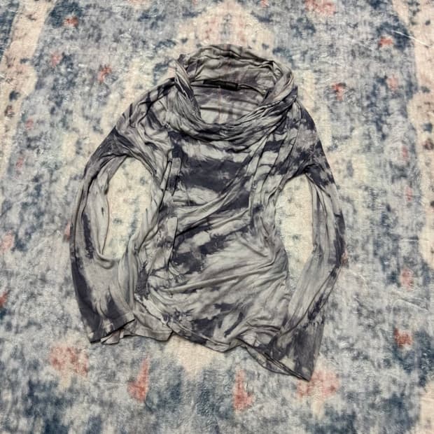 Schlussel 00s archive draped top