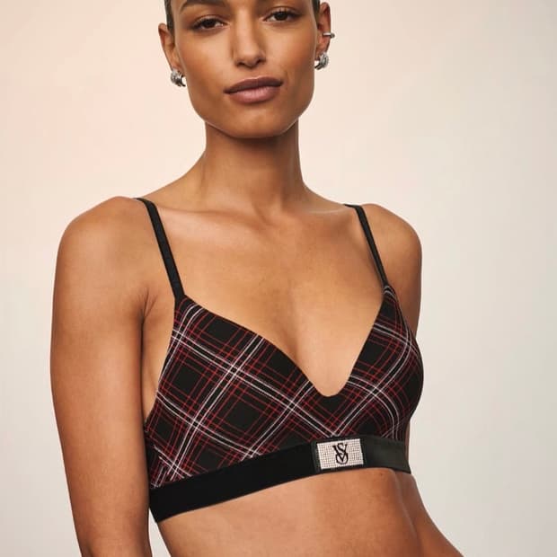 빅토리아시크릿 샤인패치 34c 브라팬티 세트 새상품