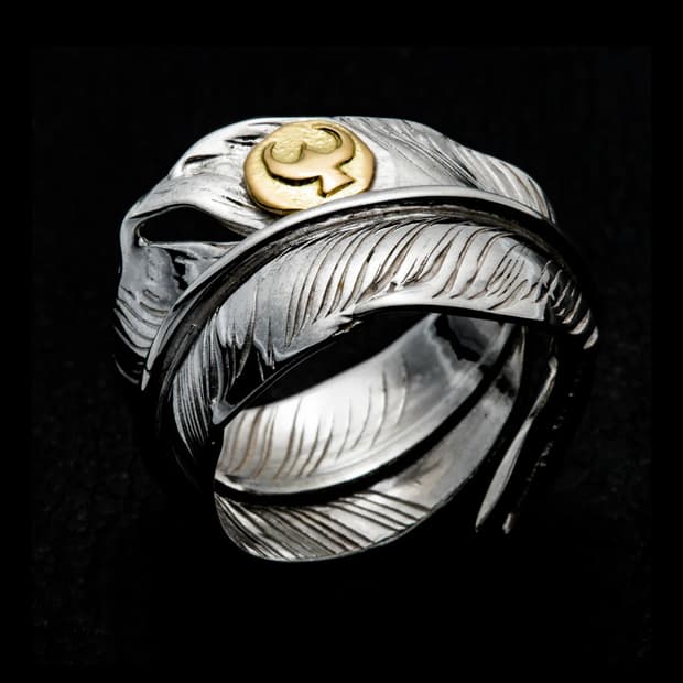 MOTO Kazekiri Feather Ring 모토 깃털반지