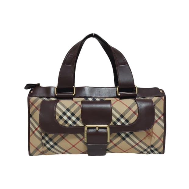 Burberry nova check tote bag