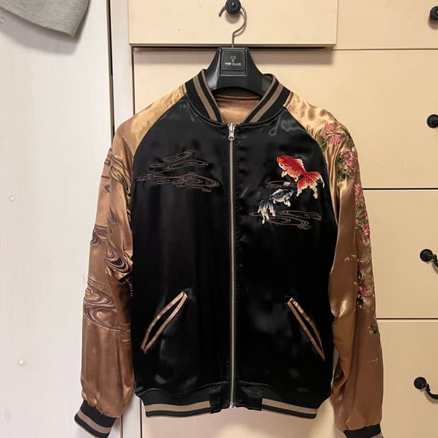 카마쿠리타마시 M사이즈 스카잔(리버시블)