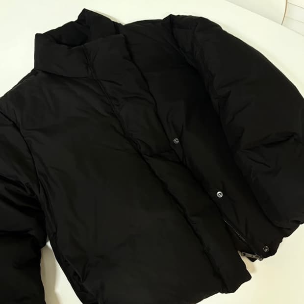 kotelo 코텔로 덕다운 숏패딩 블랙 s