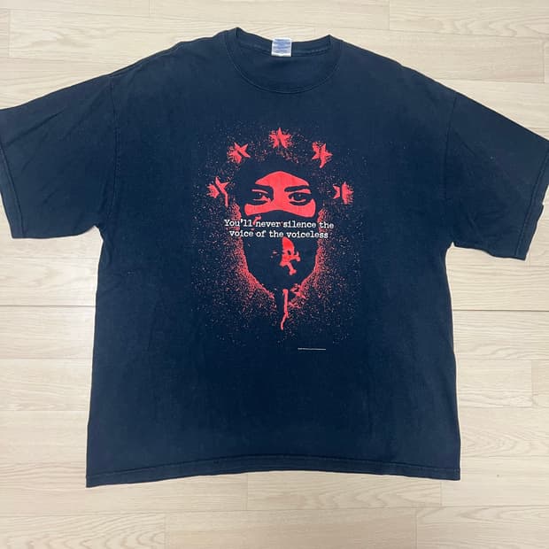 빈티지 2008 ratm 밴드티 XL사이즈
