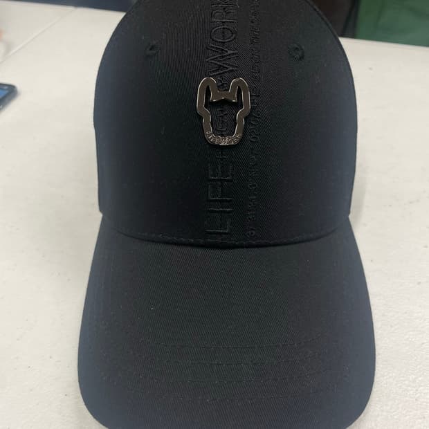 라이프워크 볼캡 블랙