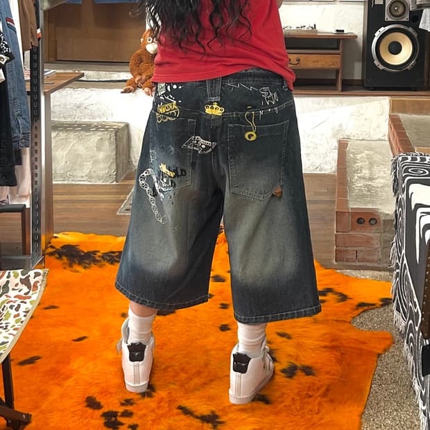 아카데믹스 올드스쿨 버뮤다 팬츠