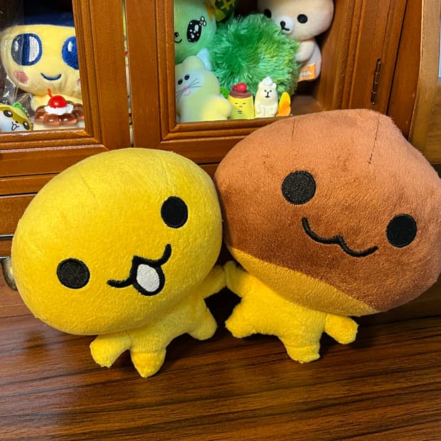 [고전] san-x 아마구리짱 무키구리짱 인형