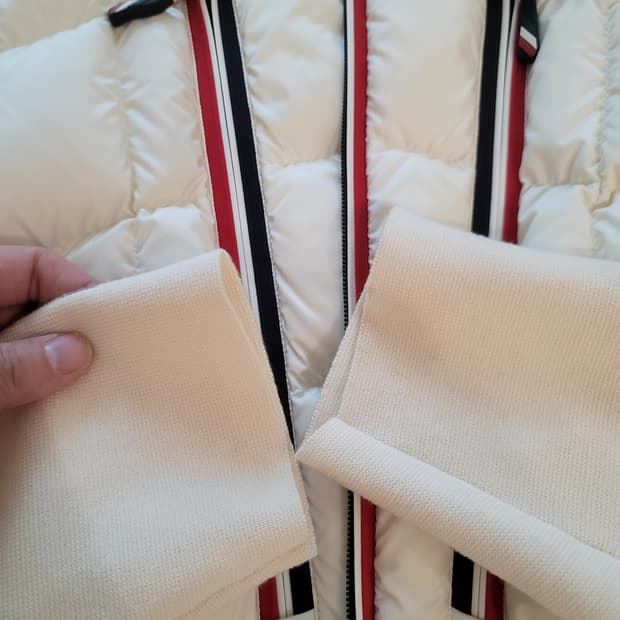 몽클레어 니트패딩 L사이브 